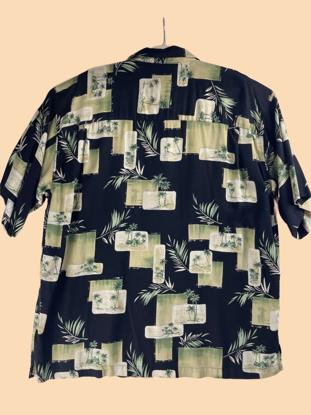 Bamboo Cay Rayon Hawaiian Shirt Size XL Retro Beach Made Korea Fine Resortwear - Picture 3 of 6